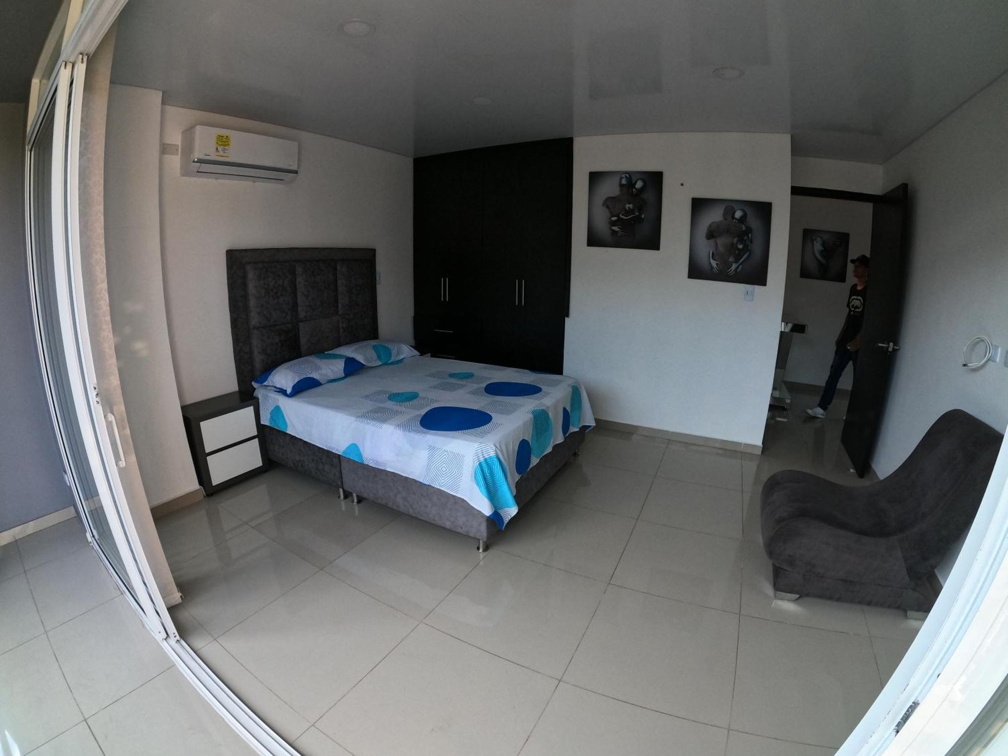 Balcones De La Rivera Apartamento Azulejo 3 Буга Экстерьер фото